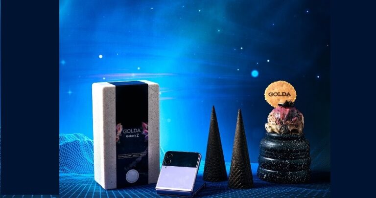 גולדה וסמסונג מציגים: גלידת Galaxy Z