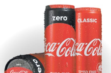 קוקה קולה עם כיסוי אלומיניום