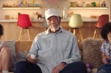 מורגן פרימן קמפיין תדיראן-צילום מתוך סרטון מאי 2023