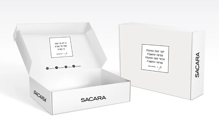 רשת SACARA יוצאת בשיתוף פעולה עם יוצרת התוכן הדר טל בסימן העצמה נשית
