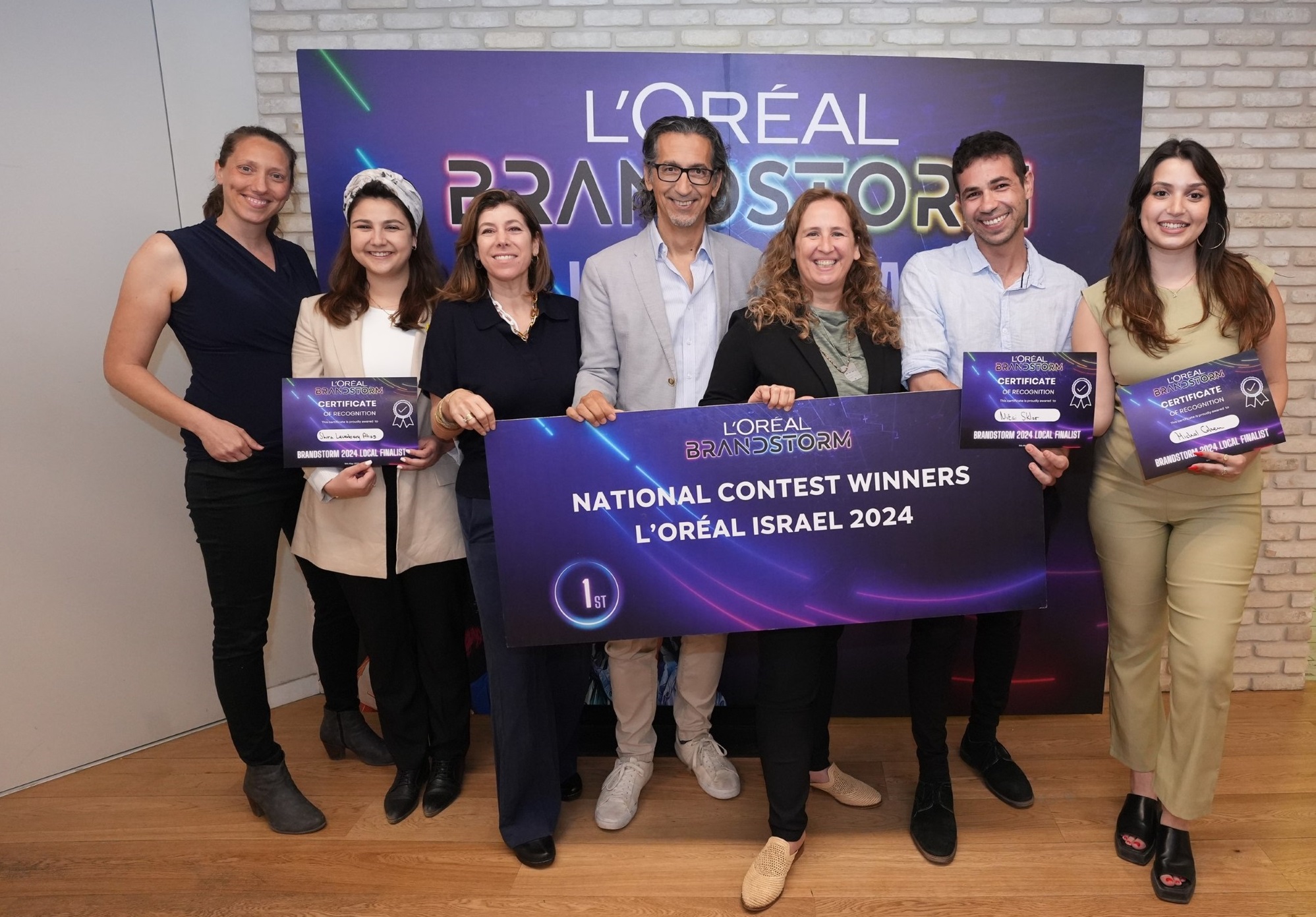 לוריאל ישראל בחרה את הסטודנטים המצטיינים שייצגו את ישראל בתחרות Brandstorm הבינ"ל לחדשנות