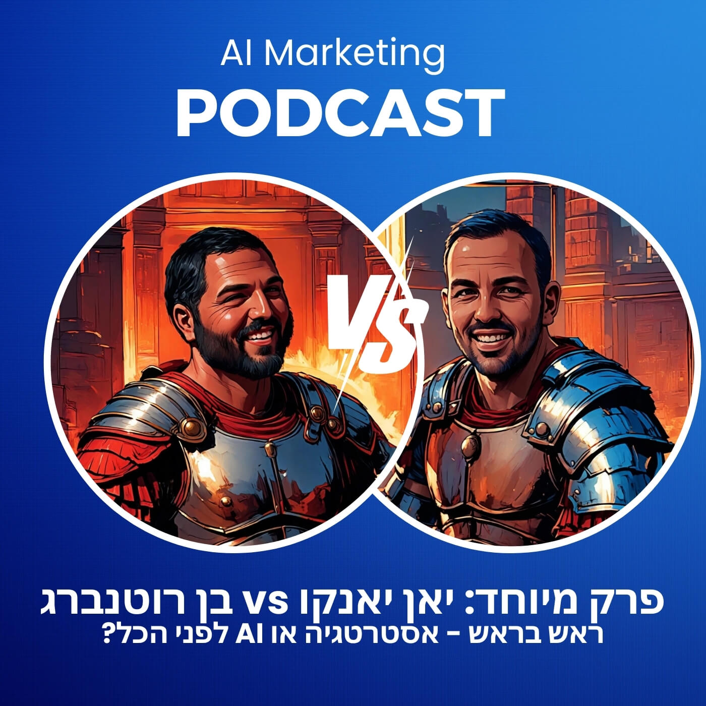 פרק 29 בפודקאסט ה-AI: יאן יאנקו ובן רוטנברג ראש בראש – אסטרטגיה או בינה לפני הכל?