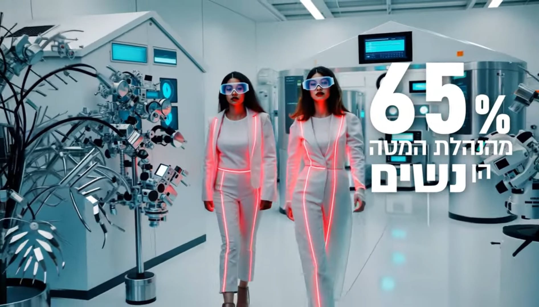 כתר בקמפיין AI ליום האישה 2025- 'שוויון הוא לא דמיוני'