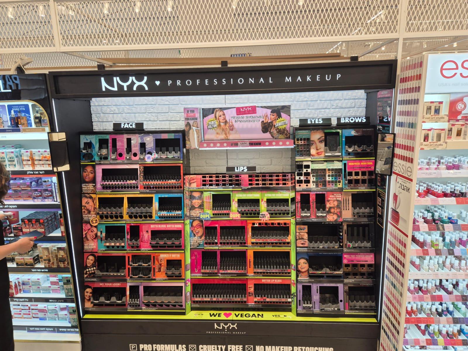 לוריאל ישראל משיקה את מותג האיפור המקצועי: NYX Professional Makeup
