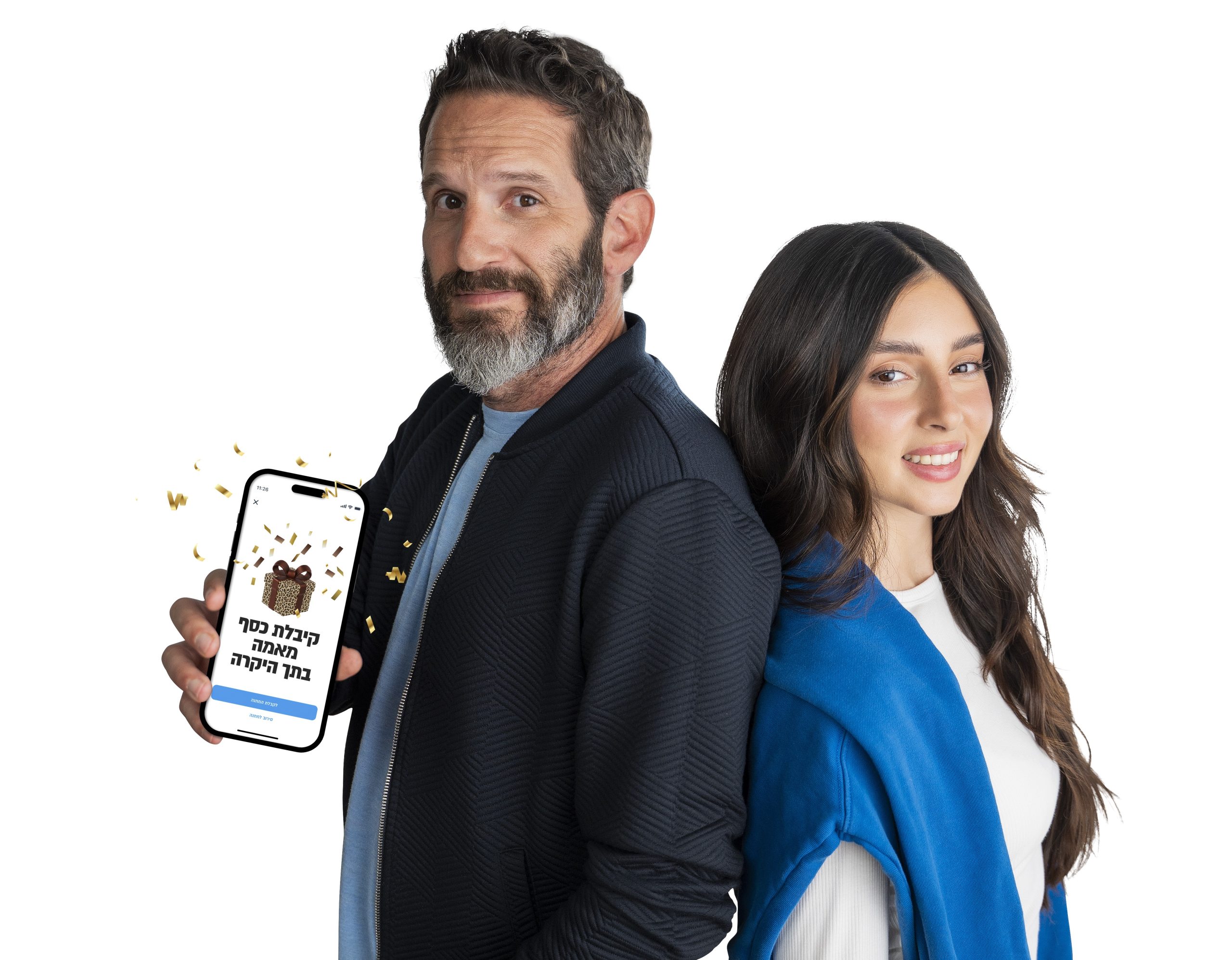 גורי אלפי ובתו אמה נבחרו לפרזנטורים של חברת פייבוקס