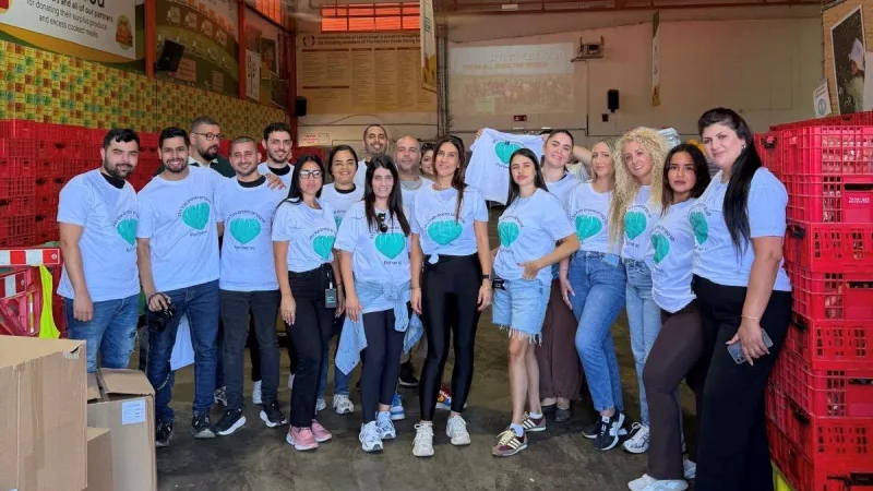 לקראת ראש השנה: עובדות ועובדי פרטנר התנדבו בלקט ישראל