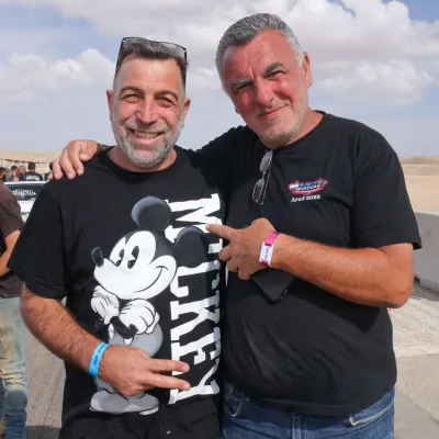 כ-100 נהגים באליפות ישראל במרוצי דראג בערד, עוז דוידיאן אורח הכבוד
