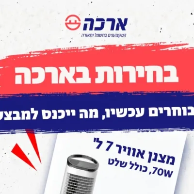 בוחרים "ארכה": הלקוחות מצביעים וקובעים את המבצע של מחר